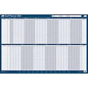 Sasco Mounted Staff Planner 2022 Blue
