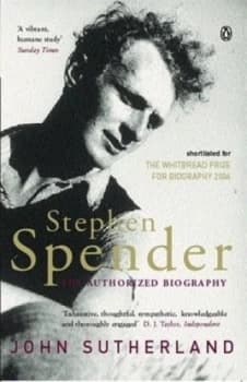 Stephen Spender by John Sutherland Paperback