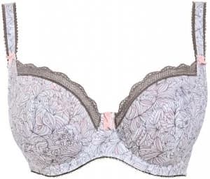Freya Urban echo underwire plunge balcony bra Grey