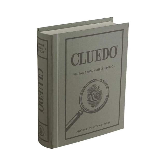 Cluedo Vintage Bookshelf UK Edition