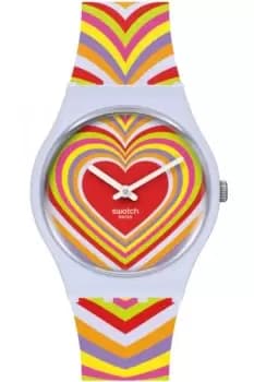 Swatch Groovy Love Flower Power Bioceramic Watch SO31S100