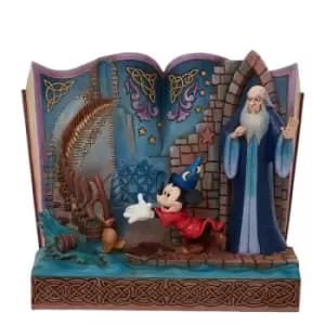 Disney Traditions 6010883 Sorcerer Mickey Storybook - P01501