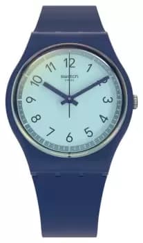 Swatch SVHN102-5300 CIELPAY! Unisex Blue Silicone Strap Watch