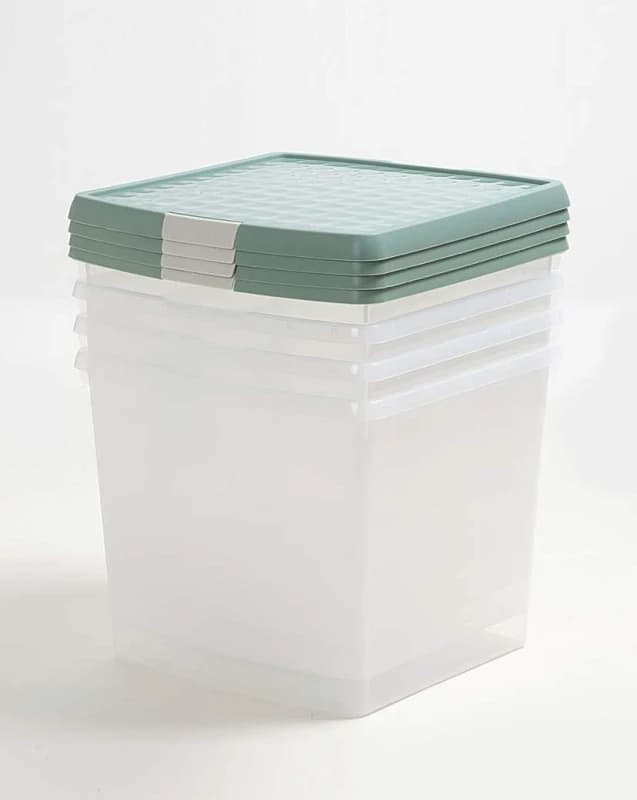 Wham Clip Square Box&Lid Green Milieu 19753/4 - Wham MP25701