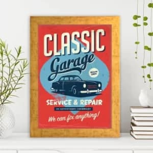 AC113259523 Multicolor Decorative Framed MDF Painting