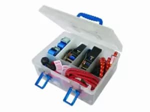 Silverline 671066 Tie Down & Bungee Strap Set 16pce