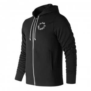 New Balance Full Zip Hoody Mens - Black
