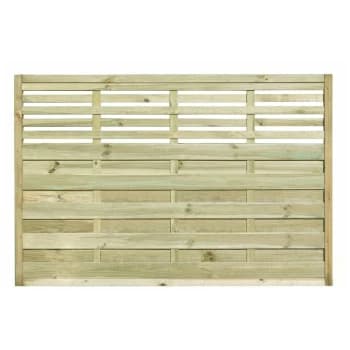Forest 511 x 3'11 Kyoto Decorative Fence Panel (1.8m x 1.2m) - Pressure treated