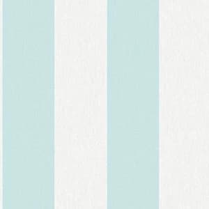 Superfresco Easy Calico Blue Striped Decorative Wallpaper - 10m