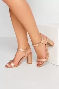 Wide and Extra Wide Fit Block Heel Sandal