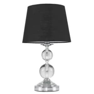 Gatto Touch Table Lamp with Black Tapered Shade