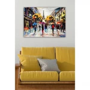 674573686-5070 Multicolor Decorative Canvas Painting