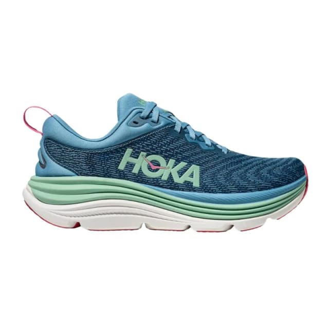 Hoka Gaviota 5 Shoes Blue Purple AW25 Women, Size EU 40 2/3