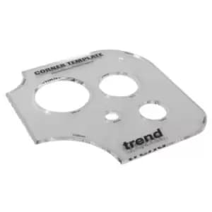 Trend TEMP/COR/A Corner and Hole Template