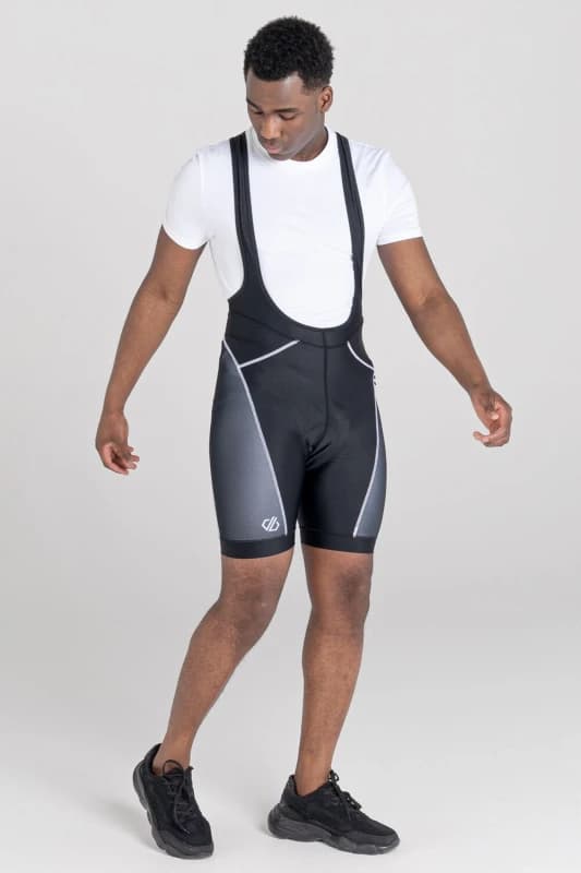 Dare 2b Dare 2b Men 'Ecliptic II' Reflective Cycling Shorts in Jet Black Size: 2X-large Jet Black XXL Male 5057538975145