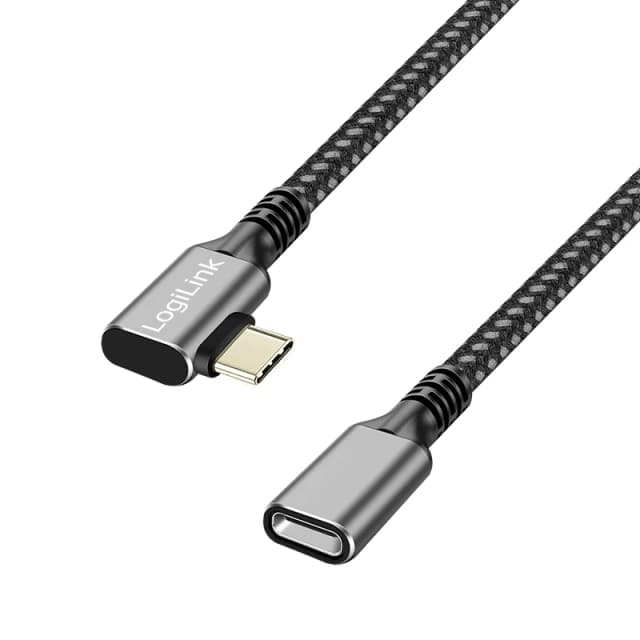 LogiLink CUA0110 USB cable USB 3.2 Gen 2 (3.1 Gen 2) 0.5 m USB C Black