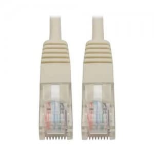 Tripp Lite Cat5e 350 MHz Molded UTP Ethernet Patch Cable RJ45 White 10