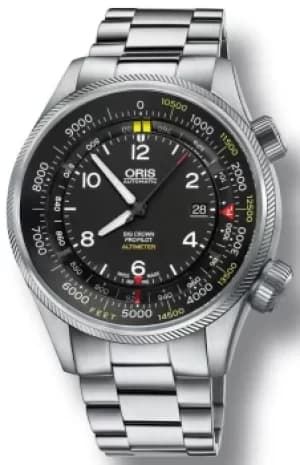 Oris Watch Big Crown ProPilot Altimeter Feet Bracelet