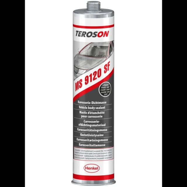 TEROSON 1358214 Sealing Substance TEROSON MS 9120 SF BK CR310MLML black, Cartridge, Capacity: 310ml Sealing Substance (1845)