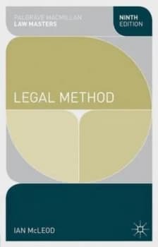 Legal Method by Ian Mcleod Book
