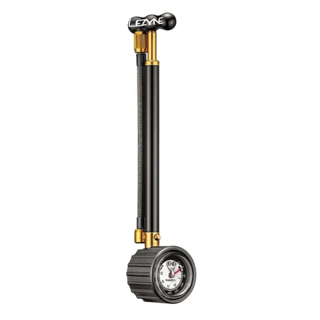 Lezyne Shock Drive 400 PSI Black / Gold unisex One Size
