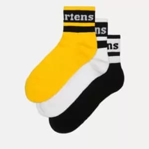 Dr. Martens Athletic Thee-Pack Cotton-Blend Socks - M/L