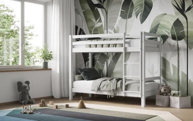 Flair Callisto Shorty Bunk Bed White