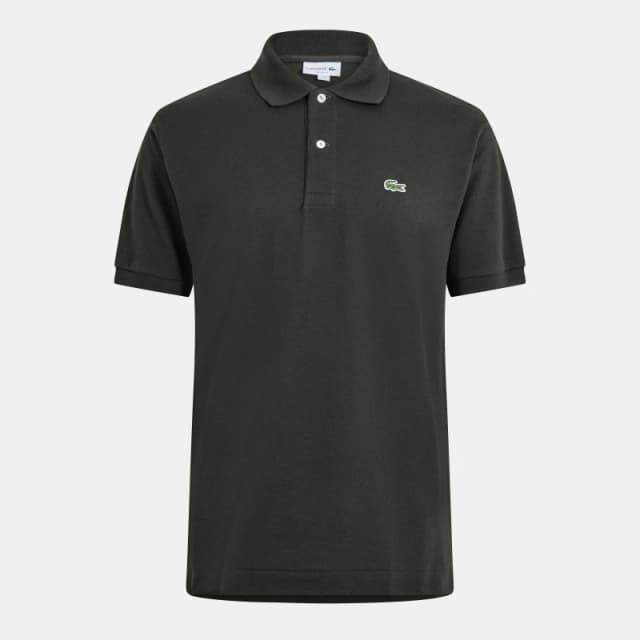 Lacoste Mens Short Sleeve Polo Shirt Brown L7A male S