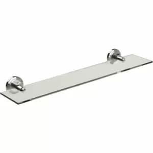 Miller Oslo Glass Shelf Polished Nickel