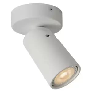 Lucide XYRUS - Ceiling Spotlight - Ø9cm - LED Dim to warm - GU10 - 1x5W 2200K/3000K - White