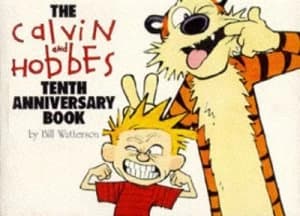 The Calvin and Hobbes Tenth Anniversary Book by Bill Watterson Paperback