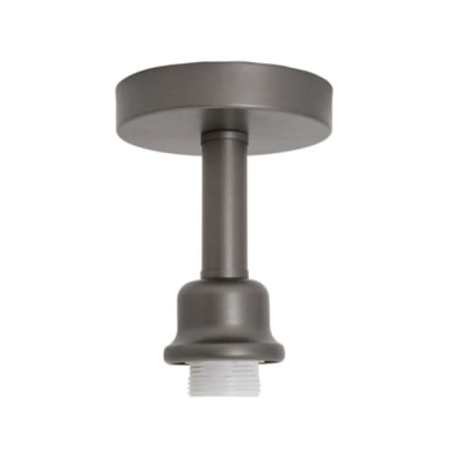 Happy Homewares Contemporary Designer Short Semi Flush Pearl Grey Ceiling Rose Light