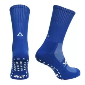 Atak Grip Mid Leg Socks Mens - Blue