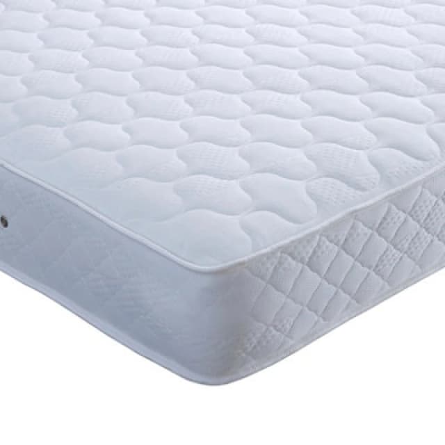 Bedmaster Bedmaster Prince Coil Spring Mattress in White Size: Double White Double Unisex 0764283933188
