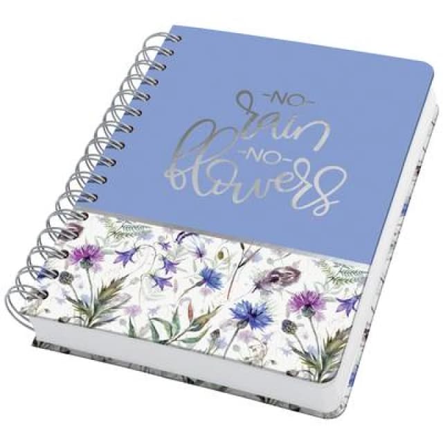 Sigel Sigel Jolie Misty Meadows JN619 Spiral-bound notepad Dotted Violet, Blue, Green No. of sheets: 120 A5 JN619