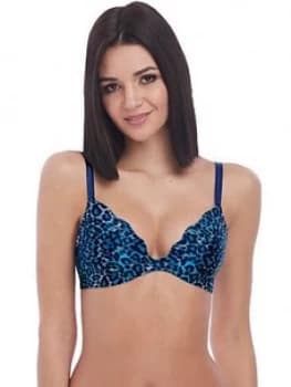 B.Tempt'D B.Wow'D Push Up Bra - Blue