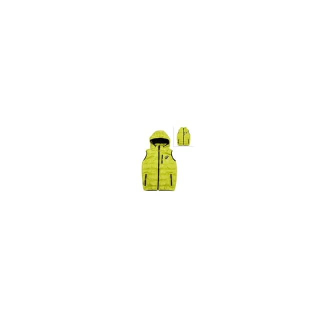 Peak Mountain Children's sleeveless ski jacket Peak Mountain Ecarti Jaune Male 14 ans ECARTI/10-16/YL/B-JAUNE