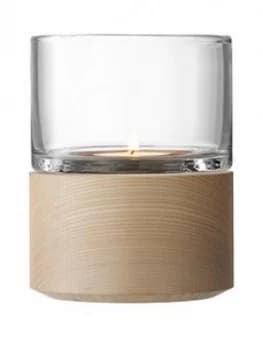 Lsa International Lotta 13cm Lantern With Ash Base