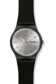 Unisex Swatch New Gent - Silver Friend Watch SUOB717