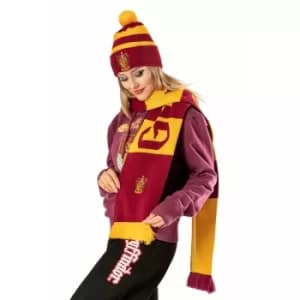 Gryffindor Long Length Embroidered Harry Potter Scarf O/S