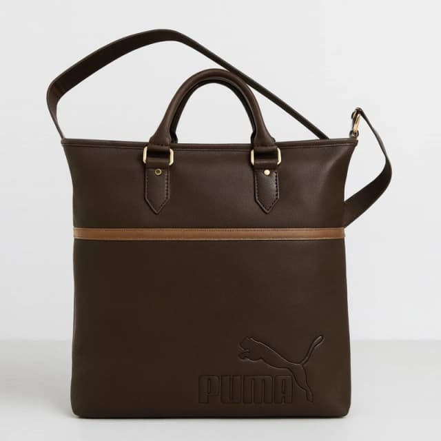 Puma Puma (13) Edition Shopper Bag Womens Brown female One Size