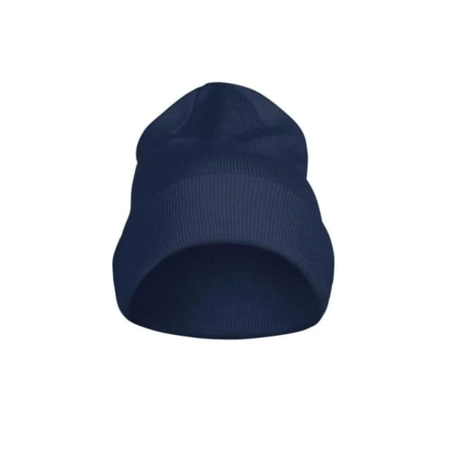 Printer Mens Flexball Beanie in Navy Navy Male One Size