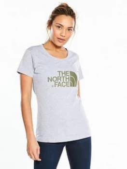 The North Face Easy T Shirt Grey Heather
