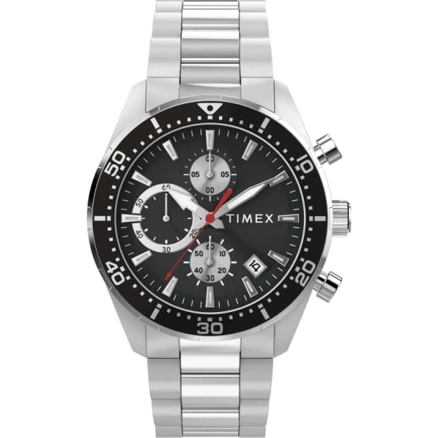 Timex Timex Trend Chrono Sn63 Silver/Black male 42 mm