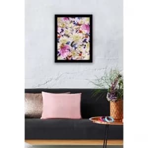 SC0201 Multicolor Decorative Framed MDF Painting