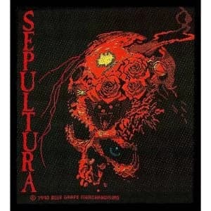 Sepultura - Beneath the Remains Standard Patch