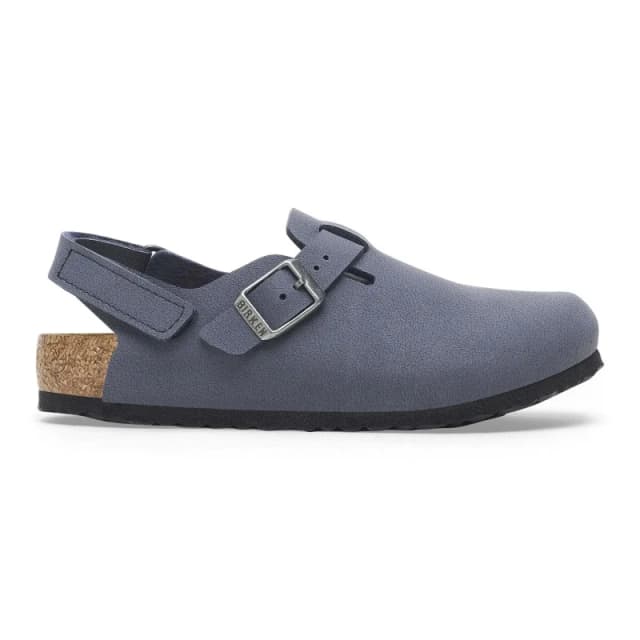 Birkenstock Clogs Birkenstock Tokio AS Birko-Flor Birkibuc Bleu Unisex 38 Etroit