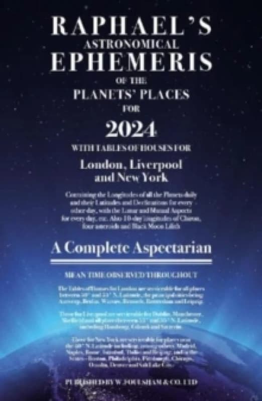 Raphael's Ephemeris 2024. Paperback. By Edwin Raphael Books