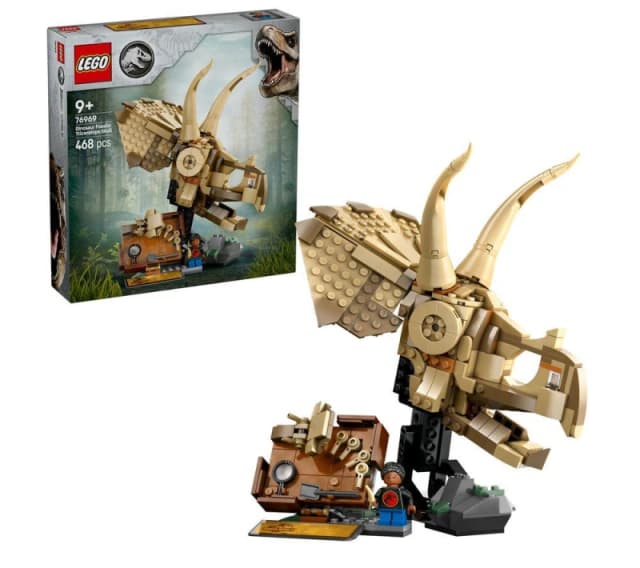 LEGO LEGO Jurassic World Dinosaur Fossil: Triceratops Skull 76969