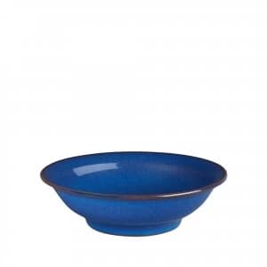 Denby Imperial Blue Small Shallow Bowl